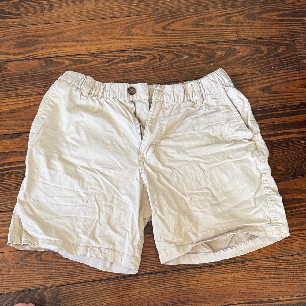 Men's Bearbottom Beige Cotton Shorts